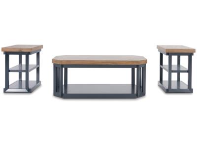 Signature Design by Ashley Landocken Table (Set of 3) - T402-13