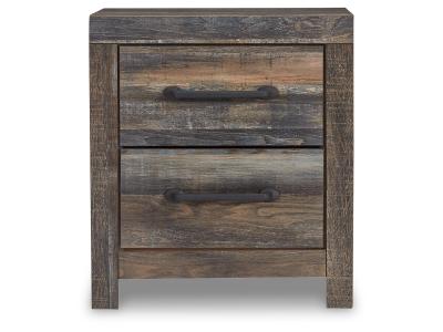 Signature Design by Ashley Drystan King Panel Bed with Storage, Dresser, Mirror, Chest and 2 Nightstands - B211B66