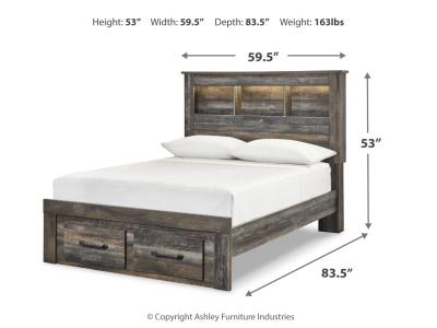 Signature Design by Ashley Drystan Full Bookcase Bed, Dresser and Nightstand - B211B70