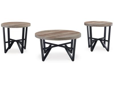 Signature Design by Ashley Deanlee Table (Set of 3) - T235-13