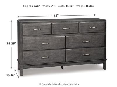 Signature Design by Ashley Caitbrook King Storage Bed, Dresser and 2 Nightstands - B476B18