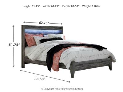 Signature Design by Ashley Baystorm Queen Panel Bed, Dresser, Mirror, Chest and Nightstand - B221B56