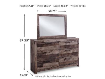 Signature Design by Ashley Derekson King Panel Storage Bed, Dresser and Nightstand - B200B54