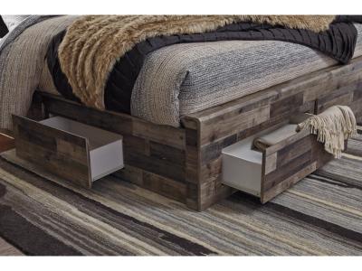 Signature Design by Ashley Derekson King Panel Storage Bed, Dresser and Nightstand - B200B54