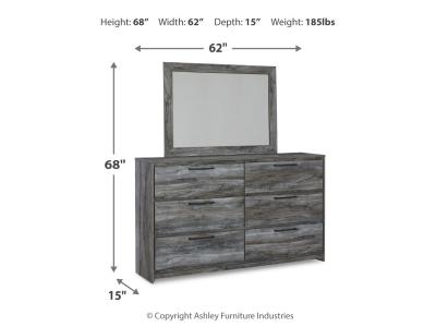 Signature Design by Ashley Baystorm Queen Panel Storage Bed, Dresser, Mirror, Chest and 2 Nightstands - B221B57
