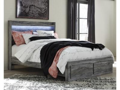 Signature Design by Ashley Baystorm Queen Panel Storage Bed, Dresser, Mirror, Chest and 2 Nightstands - B221B57