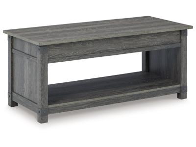 Signature Design by Ashley Freedan Lift-top Coffee Table, 2 End Tables and Console - T175T2