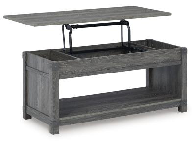 Signature Design by Ashley Freedan Lift-top Coffee Table, 2 End Tables and Console - T175T2