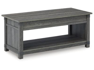 Signature Design by Ashley Freedan Lift-top Coffee Table, 2 End Tables and Console - T175T2