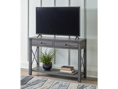 Signature Design by Ashley Freedan Lift-top Coffee Table, 2 End Tables and Console - T175T2