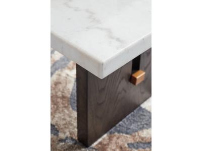 Signature Design by Ashley Burkhaus Coffee Table and 2 Ends - T779T1
