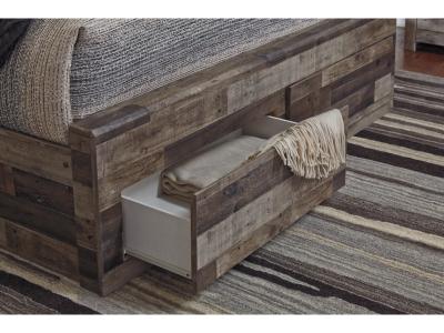 Signature Design by Ashley Derekson Queen Panel Storage Bed, Dresser and 2 Nightstand - B200B58