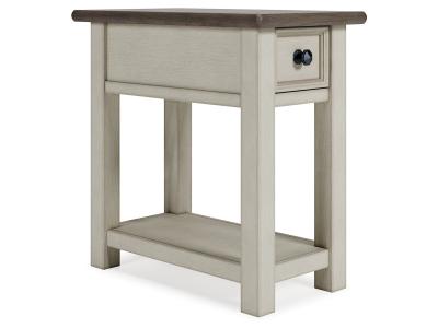 Signature Design by Ashley Bolanburg Coffee Table and 2 End Tables - T637T6