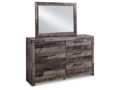 Signature Design by Ashley Derekson Queen Panel Storage Bed, Dresser, Mirror and 2 Nightstands - B200B61