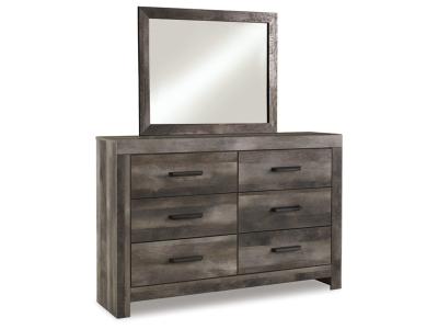 Signature Design by Ashley Wynnlow Queen Panel Bed, Dresser, Mirror and 2 Nightstands - B440B36