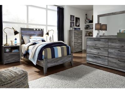 Signature Design by Ashley Baystorm Twin Panel Bed and Dresser - B221B63