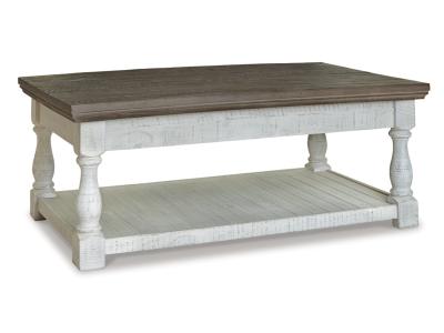 Signature Design by Ashley Havalance Lift-Top Coffee Table and 2 Ends - T814T2
