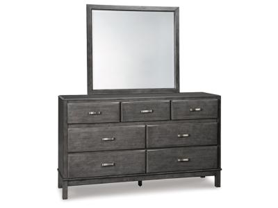 Signature Design by Ashley Caitbrook Queen Storage Bed, Dresser, Mirror, Chest and 2 Nightstands - B476B26