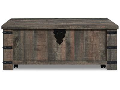 Signature Design by Ashley Hollum Lift-top Coffee Table and 2 End Tables - T466T1