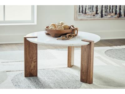 Signature Design by Ashley Isanti Coffee Table and 2 End Tables - T652T1
