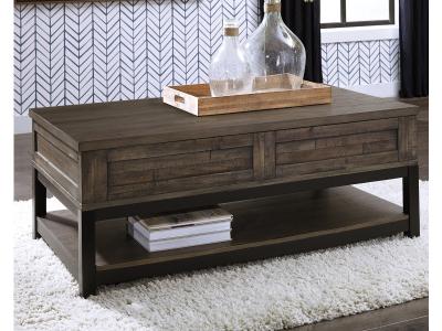 Signature Design by Ashley Johurst Lift-top Coffee Table and 2 End Tables - T444T1