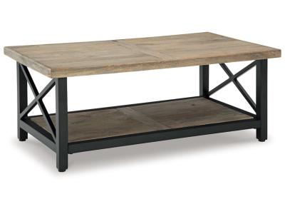 Signature Design by Ashley Bristenfort Coffee Table and 2 End Tables - T685T1