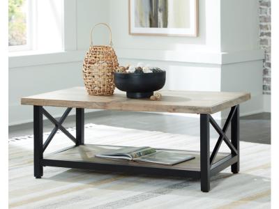 Signature Design by Ashley Bristenfort Coffee Table and 2 End Tables - T685T1