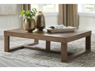 Signature Design by Ashley Cariton Coffee Table and 2 End Tables - T471T1