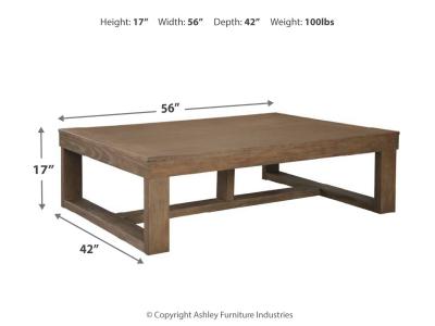 Signature Design by Ashley Cariton Coffee Table and 2 End Tables - T471T1