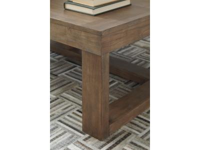 Signature Design by Ashley Cariton Coffee Table and 2 End Tables - T471T1