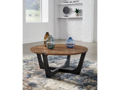 Signature Design by Ashley Hanneforth Coffee Table and 2 End Tables - T726T1