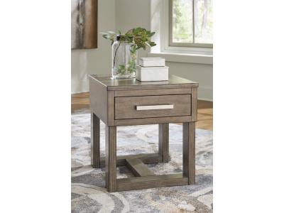 Signature Design by Ashley Loyaska Lift-top Coffee Table and 2 End Tables - T854T1