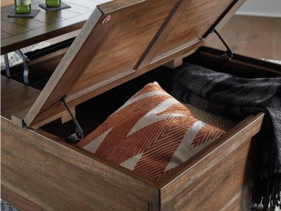 Signature Design by Ashley Moriville Lift-top Coffee Table and 2 End Tables - T731T1