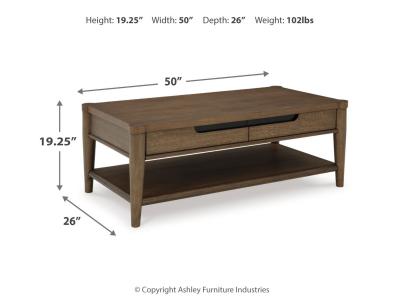 Signature Design by Ashley Roanhowe Coffee Table and 2 End Tables - T769T1