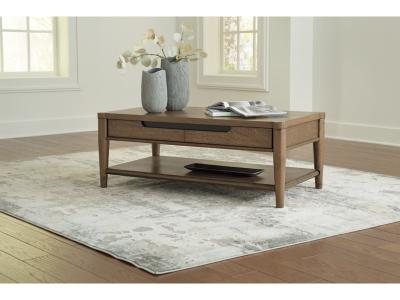 Signature Design by Ashley Roanhowe Coffee Table and 2 End Tables - T769T1