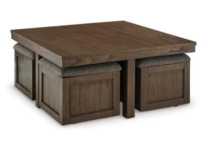 Signature Design by Ashley Boardernest Coffee Table and 2 End Tables - T738T1