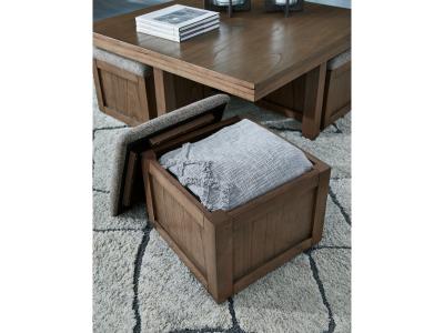 Signature Design by Ashley Boardernest Coffee Table and 2 End Tables - T738T1