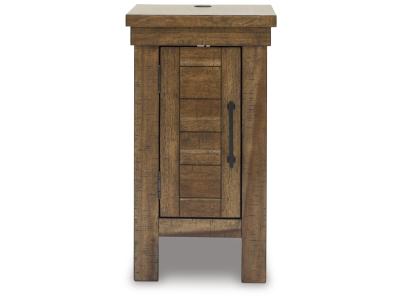 Signature Design by Ashley Moriville Lift-top Coffee Table and 2 Chairside End Tables - T731T2