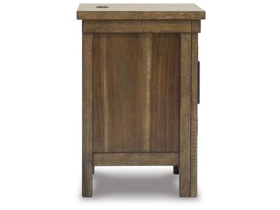 Signature Design by Ashley Moriville Lift-top Coffee Table and 2 Chairside End Tables - T731T2