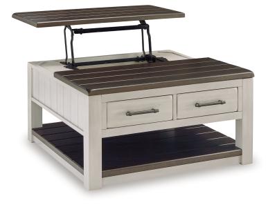 Signature Design by Ashley Darborn Lift-top Coffee Table and 2 Chairside End Tables - T796T1