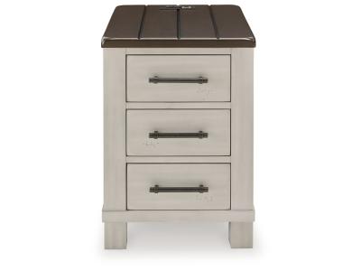 Signature Design by Ashley Darborn Lift-top Coffee Table and 2 Chairside End Tables - T796T1