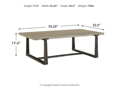 Signature Design by Ashley Dalenville Coffee Table and 2 End Tables - T965T2