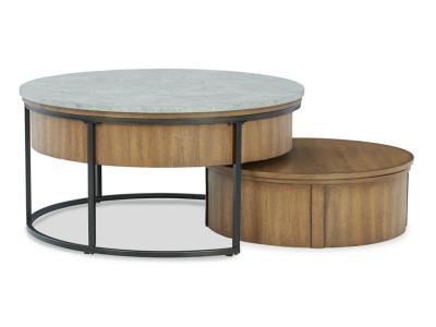 Signature Design by Ashley Fridley Coffee Table and 2 End Tables - T964T1