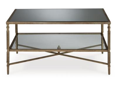 Signature Design by Ashley Cloverty Coffee Table and 2 End Tables - T440T1