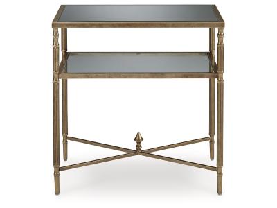 Signature Design by Ashley Cloverty Coffee Table and 2 End Tables - T440T1