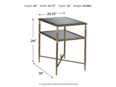 Signature Design by Ashley Cloverty Coffee Table and 2 End Tables - T440T1