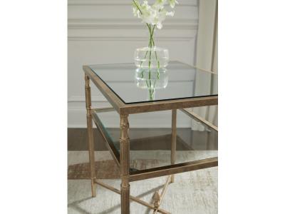 Signature Design by Ashley Cloverty Coffee Table and 2 End Tables - T440T1