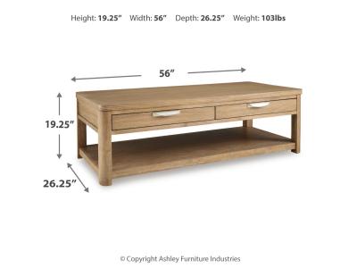 Signature Design by Ashley Rencott Coffee Table and 2 End Tables - T781T1