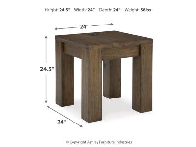 Signature Design by Ashley Rosswain Lift-top Coffee Table and 2 End Tables - T763T1