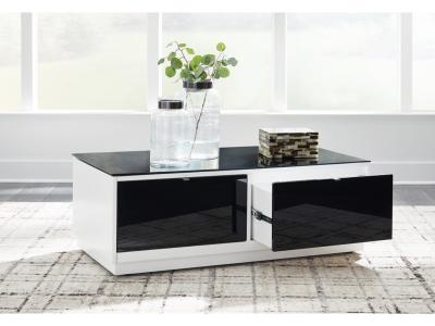 Signature Design by Ashley Gardoni Coffee Table and 2 End Tables - T756T1